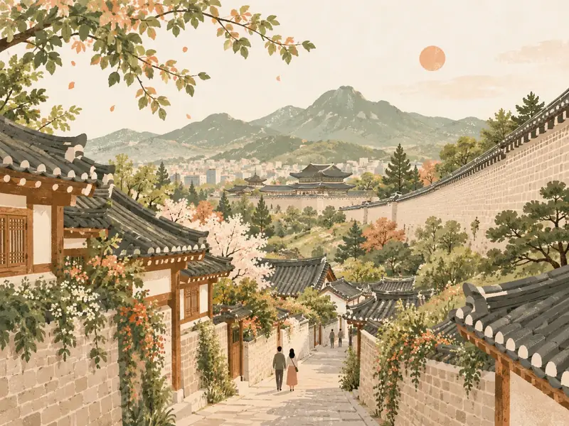 북촌·서촌·삼청동의 거리 풍경